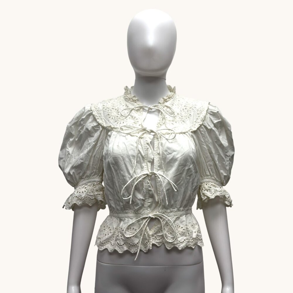 Sea New York Georgina - Eyelet Top - XS